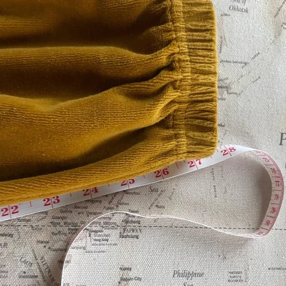 Aviator Nation Classic Sweatpants Gold Velvet Size Large Women’s - Picture 14 of 14